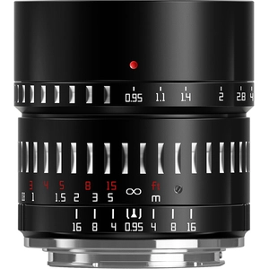 TTArtisan APS-C Objectif en métal 50 mm F/0,95 compatible avec monture...