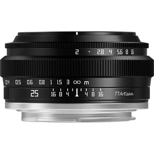 TTArtisan 25mm f/2 Sony E (Sony E, APS-C / DX), Objectif, Noir pas cher