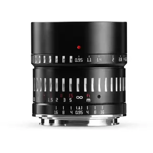 Comparateur de prix : TT Artisan - Cameralens - 50mm F0.95 for M43, black + silver
