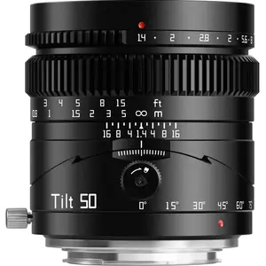 Comparateur de prix : TT Artisan - Cameralens - Tilt 50mm F1.4 voor Sony E, zwart