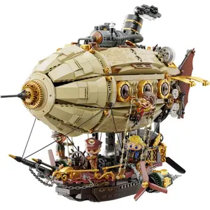 Pantasy - Le dirigeable steampunk-Jeu de construction en brique pas cher