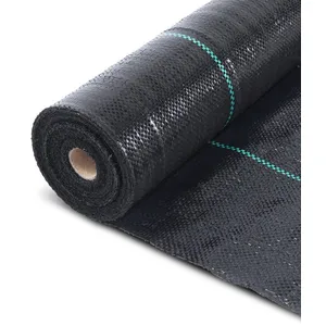 VOUNOT Toile de paillage contre les mauvaises herbes 50Mx2M Anti-UV 100g/m2 pas cher