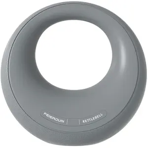 Kettlebell russian weight design fed 6,8 kgs gris pas cher