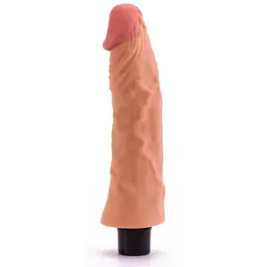 Comparateur de prix : Lovetoy Rimba Vibrating Real Softee Realistic Dildo Blanc/Couleur de Peau