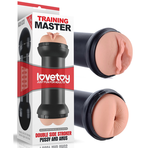 Comparateur de prix : Lovetoy Training Master Dubbele Masturbator Pussy en Ass