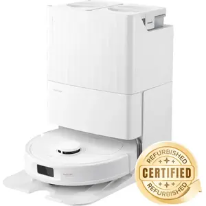 Aspirateur robot Roborock Qrevo S Set avec station multifonction Blanc pas cher
