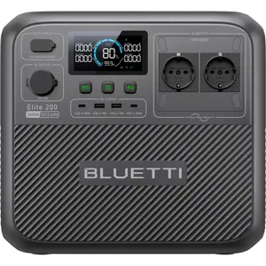 BLUETTI Elite 200 V2 draagbaar energiestation (2025 nieuw), 2073,6 Wh ...
