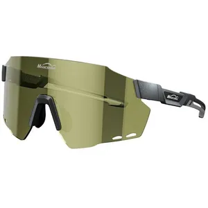 MAGICSHINE Lunettes WindBreaker - gris + écran or
