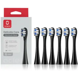 Clean, Tête de brosse à dents, OCLEAN Brush Head Kids 6 Pack Black (6 x) pas cher
