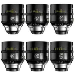 Dzofilm Vespid Prime II Kit de 6 objectifs 18/24/35/50/85/105mm impéri... pas cher