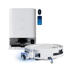 ECOVACS DEEBOT T80 OMNI Robot Aspirateur laveur 18 000 Pa Nettoyage automatique instantané OZMO ROLLER ZeroTangle 3.0