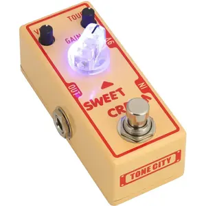 Tone City Sweet Cream Pédale Overdrive Low-Gain pas cher