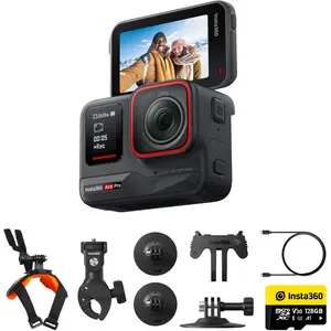 Insta360 Kit moto Ace Pro (24p, Bluetooth, WiFi), Caméra d'action, Noi... pas cher