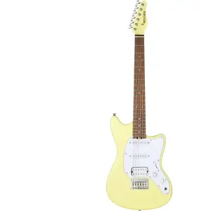 Mooer MLT10 Guitar Candy Yellow elektrische gitaar met gigbag