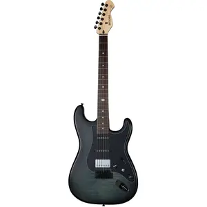 Mooer MSC31 Pro Guitar Grey Burst elektrische gitaar met gigbag pas cher