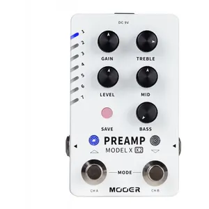 Mooer PREAMPMODELX2 - Pedale Preampli pas cher