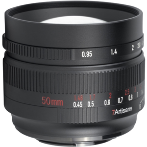 7artisans - Cameralens - 50mm F0.95 voor Canon EOS-R vattingVendu parbol
