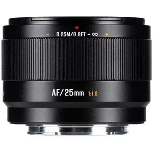 7Artisans AF25mm f/1.8 APS-C (Nikon Z-mount) Black pas cher