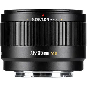 7Artisans AF 35mm F/1.8 APS-C (Fuji FX-mount) Black pas cher