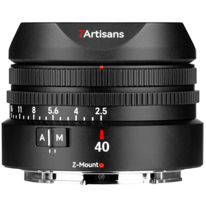 7artisans AF 40 mm f/2,5 - Monture Nikon Z - Plein format - Noir (Niko... pas cher