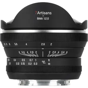 7Artisans MF 6mm F/2.0 APS-C Fisheye Canon (EOS-R Mount)