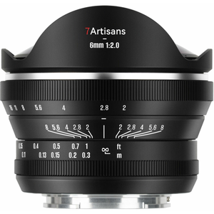7artisans 6mm F/2.0 M43 (Panasonic Olympus) pas cher