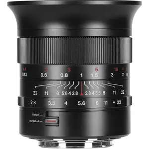 7artisans 14mm f/2.8 L-mount - Zwart pas cher