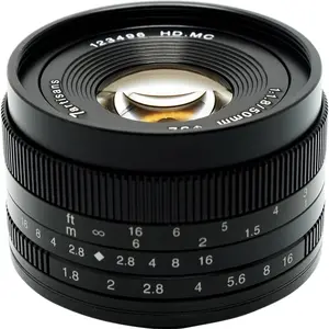 7artisans 7artisans 50mm f/1.8 pour Fujifilm X Mount (Noir)Vendu pargalaxus