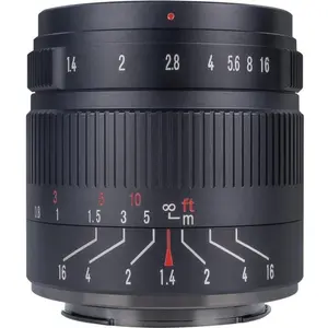 Comparateur de prix : 7 Artisans Cameralens 55mm F1.4 MKII APS-C voor Nikon Z, zwart