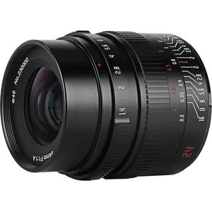 7artisans 7 Artisans - Lens - APS-C 24mm F/1.4 voor Fuji FX-vatting, zwart pas cher