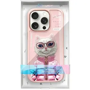 Nimmy Coque De Téléphone Iphone 16 Pro Chat 2.0 Cool Et Mignon pas cher