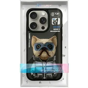 Nimmy Coque De Téléphone Iphone 15 Pro Cool And Cute 2.0 Chien pas cher