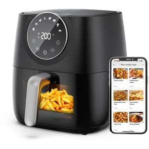 joyami Friteuse à Air Chaud Sans Huile 5,7L XXL Air Fryer avec Fenêtre... pas cher