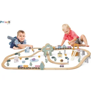 PolarB Train Set 90 pcs pas cher