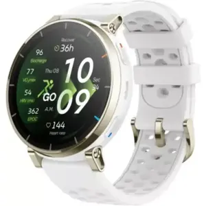 Montre sport AMAZFIT Active 3 Premium  Aero White pas cher
