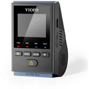 Viofo A119 M Pro (Écran intégré, WiFi, 4K), Dashcam, Noir