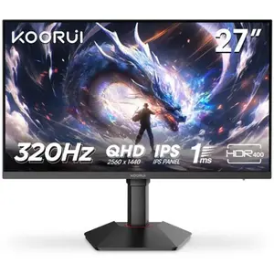 Ecran PC Gaming Koorui G2721E 27" 320 Hz QHD pas cher