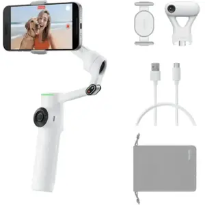 Comparateur de prix : Insta360 Flow 2 Pro pack traqueur AI - Summit White
