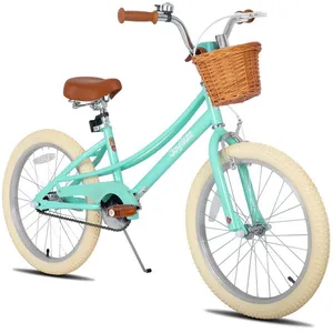 JOYSTAR Vélo pour filles 7-13 ans vélo pour enfants 20 pouces avec pan... pas cher
