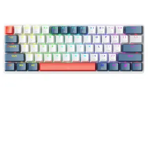 Machenike K500-B61 Clavier de jeu mécanique filaire avec rétroéclairag... pas cher