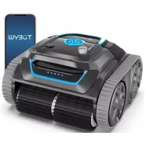Robot de Piscine Sans Fil Wybot S1 - Connecté, Autonome et Polyvalent pour un Nettoyage Complet pas cher