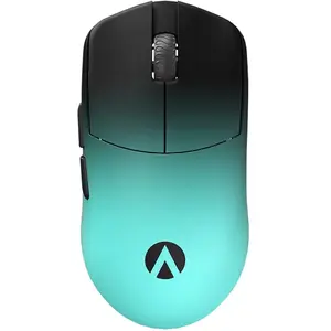 Lamzu Maya X (Filaire, Sans fil), Souris, Noir, Turquoise pas cher