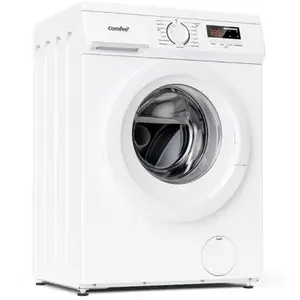 Lave-linge hublot COMFEE - 8 kg - Vapeur - 1400 trs/min - Smart Moteur... pas cher