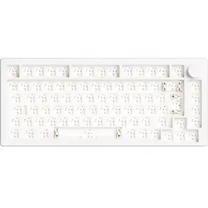 Akko Monsgeek M1 V5 ISO Barebone Kit - Moonlight White, Clavier, Blanc pas cher