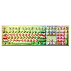 AKKO MONSGEEK MG108B Watermelon - RGB Draadloos Hotswap Mechanisch Gaming Toetsenbord