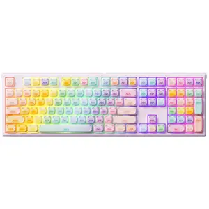 AKKO MONSGEEK MG108B Colorful Cats - RGB Draadloos Hotswap Mechanisch Gaming Toetsenbord
