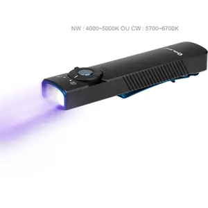 Olight, Lampe de poche, Arkfeld UV NW (11 cm, 1000 lm) pas cher