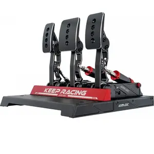 Simagic P1000 - 3er Pedalset (PC), Manette, Noir, Rouge pas cher