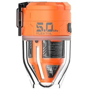 FLEXTAIL MAX PUMP 3 - Hoge snelheid 2-in-1 oplaadbare luchtpomp en zaklamp lichtgewicht kleur ORANJE pas cher