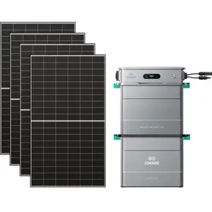 Zendure SolarFlow 800 Pro 2 + 4x 500W Panneau Bifacial + Batterie AB20...